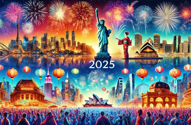 In pictures and videos: How the world is celebrating New Year 2025?
