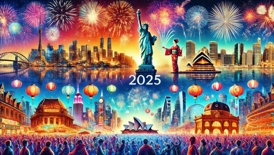 In pictures and videos: How the world is celebrating New Year 2025?