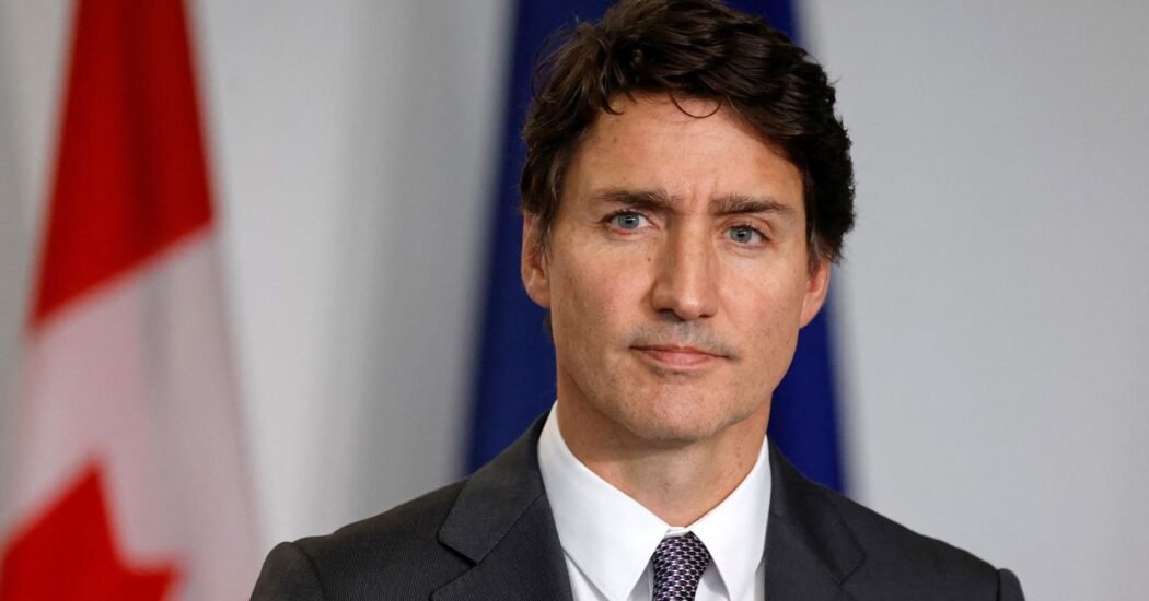 Canadian Prime Minister Justin Trudeau announces sudden resignation