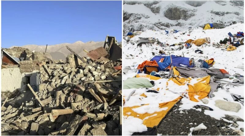 China closes Mount Everest scenic areas for tourists after strong 6.8-magnitude earthquake