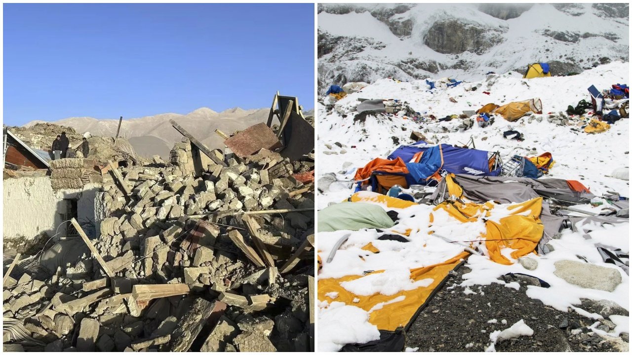 China closes Mount Everest scenic areas for tourists after strong 6.8-magnitude earthquake