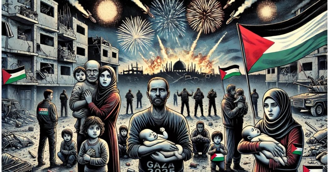 New Year 2025 in Gaza: Israel Continues Violence