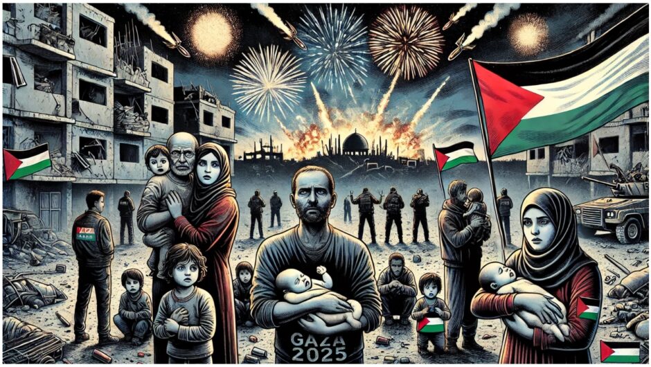 New Year 2025 in Gaza: Israel Continues Violence