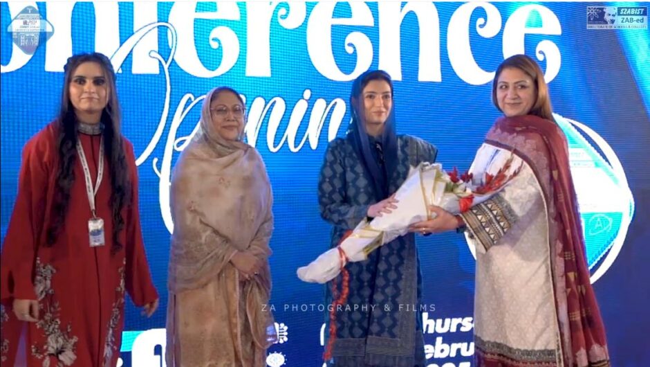 First Lady Aseefa Bhutto Zardari inaugurates SZABIST ZABed’s 5th Leadership Conference on AI-Driven Education