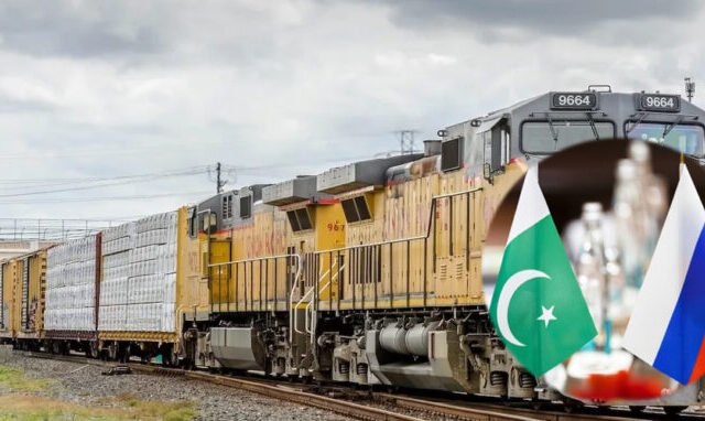 Pakistan-Russia freight train