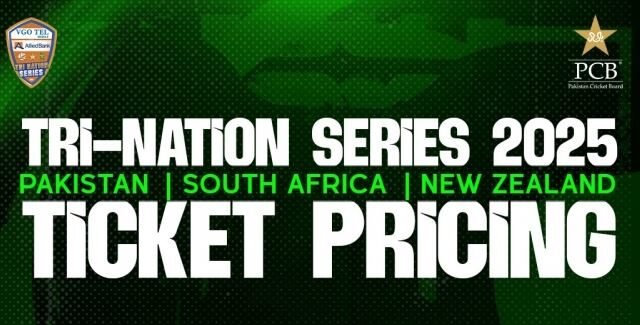 Pakistan tri-series tickets