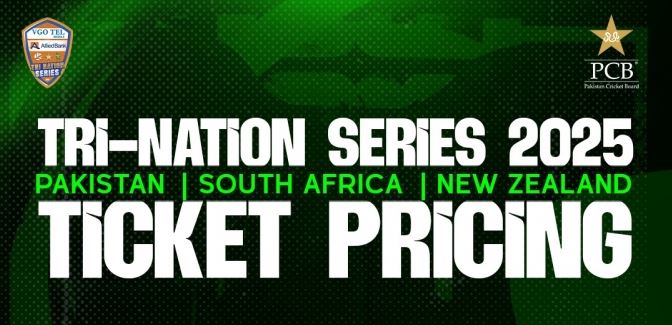 Pakistan tri-series tickets