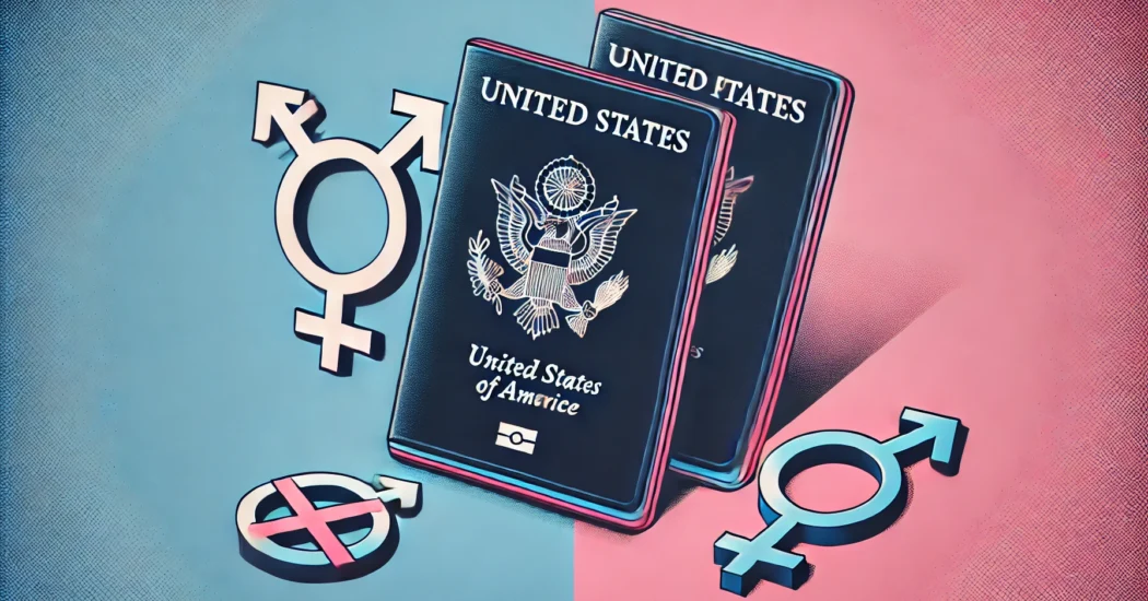 US new passport rules will now recognize only male and female
