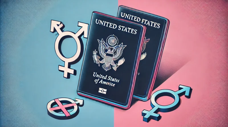 US new passport rules will now recognize only male and female