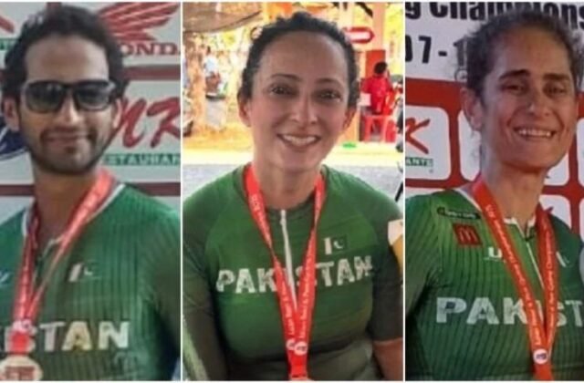 Pakistani Cyclists Shine at Asian Road Cycling Championship with Historic Sixth-Place Finish
