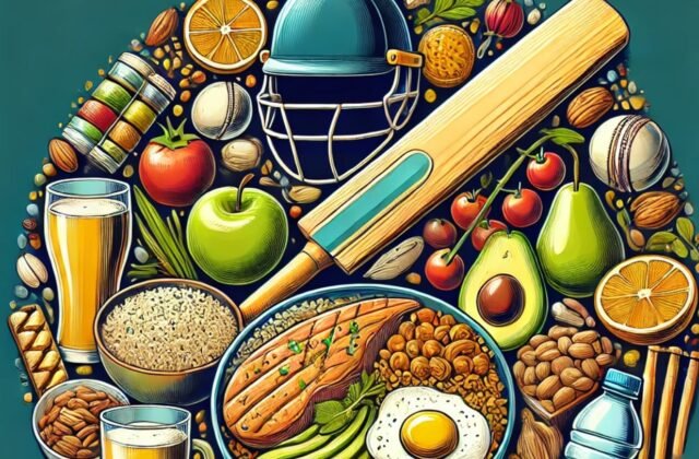 What should be an ideal diet for a cricketer?