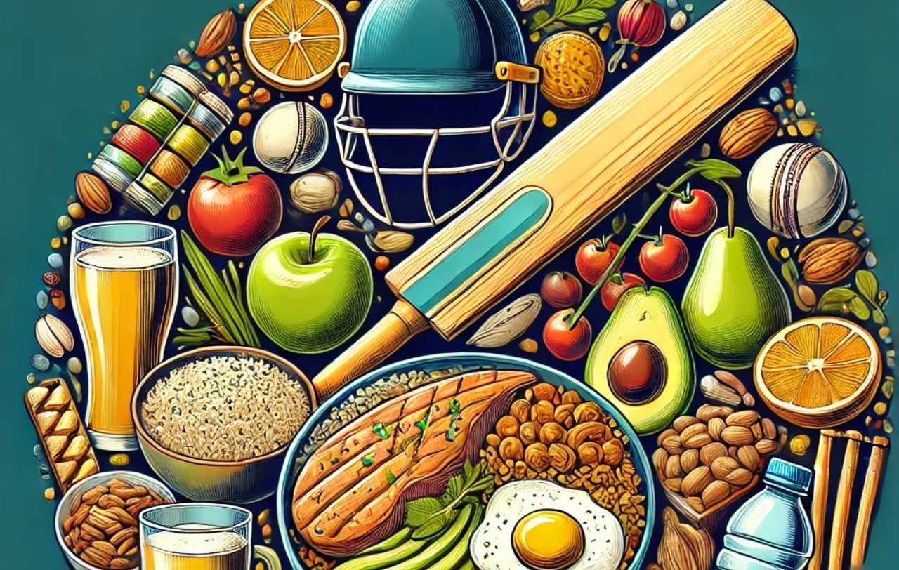 What should be an ideal diet for a cricketer?