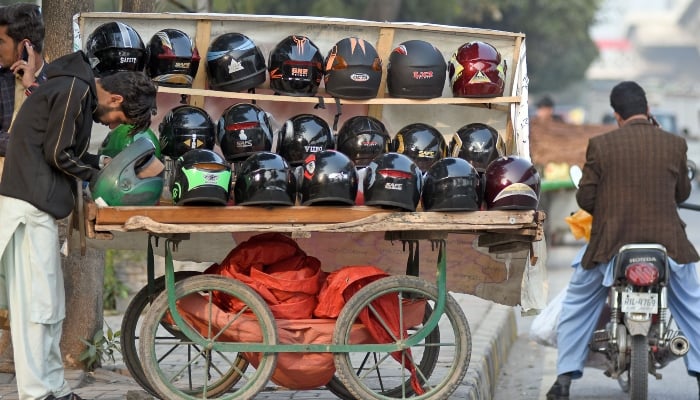 Helmets On, Safety First: Karachi's II Chundrigar Road Takes a Stand for Rider Safety