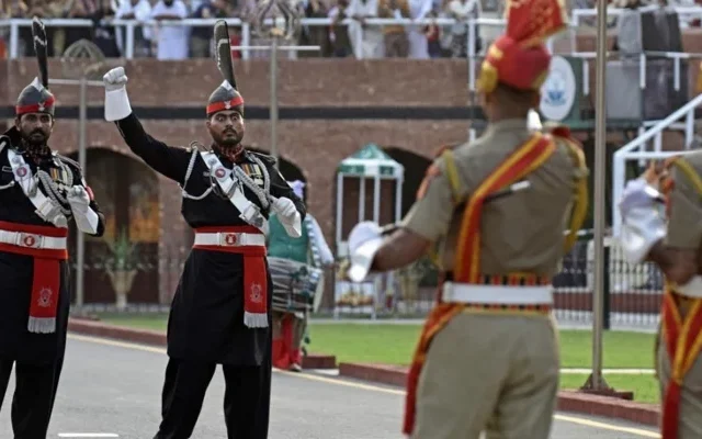Pahalgam Attack: No Handshake at Muted Pakistan-India Border Ceremony