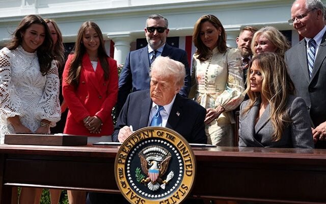 Trump Signs Landmark 'Take It Down Act' to Combat AI-Generated Harassment