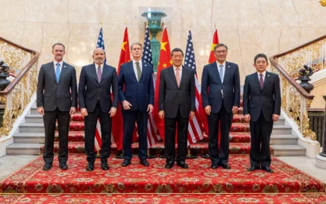 Hopes Rise on Second Day of US–China Trade Talks