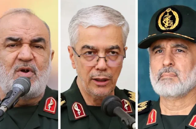 List of Senior Iranian Commanders Killed in Israeli Airstrikes