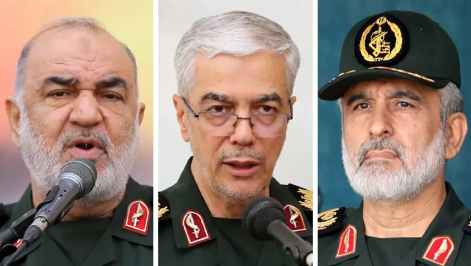 List of Senior Iranian Commanders Killed in Israeli Airstrikes