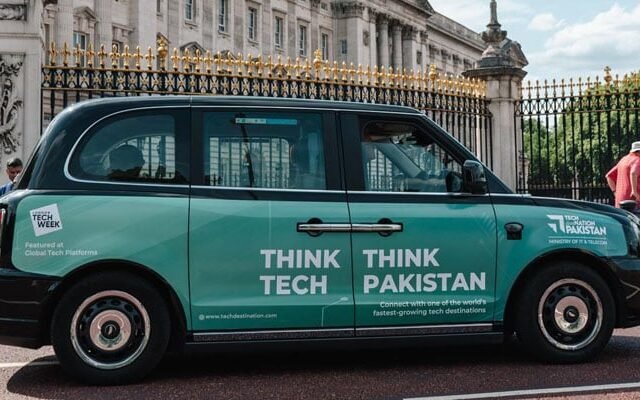 London Taxi Campaign Promotes Pakistan as Tech Destination