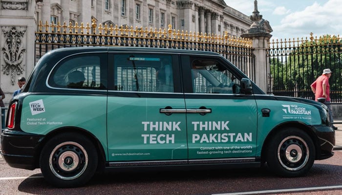 London Taxi Campaign Promotes Pakistan as Tech Destination