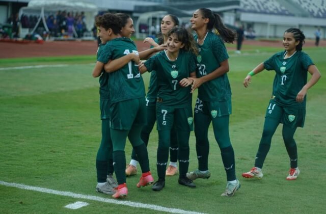 Pakistan Secures Historic 2-1 Win Over Kyrgyzstan in AFC Women’s Asian Cup Qualifiers