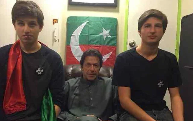 Imran Khan's son Kasim Khan