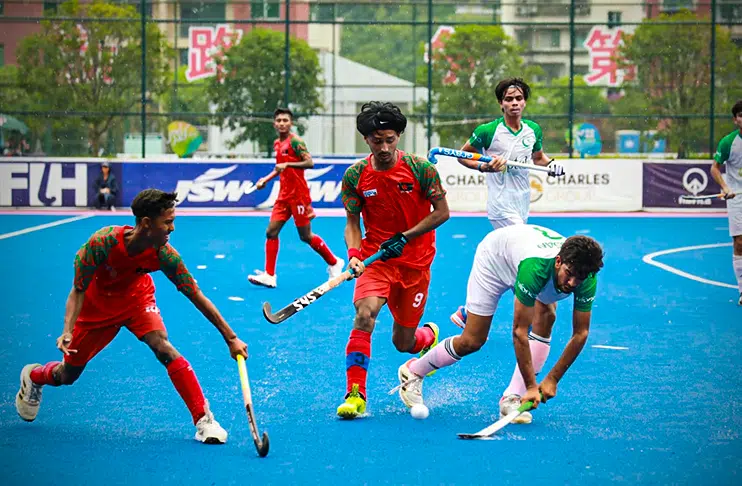 Pakistan Storms into U18 Hockey Asia Cup Semifinals with Dominant Performance