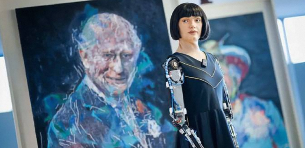 AI-Da Robot Artist Unveils King Charles III Portrait at UN’s AI for Good Summit