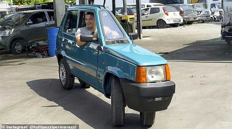 Italy Unveils World’s Slimmest Electric Car: The Ultra-Narrow Fiat Panda