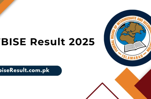 FBISE Announces Matric Results 2025 with 88.51% Overall Pass Rate, Check Now