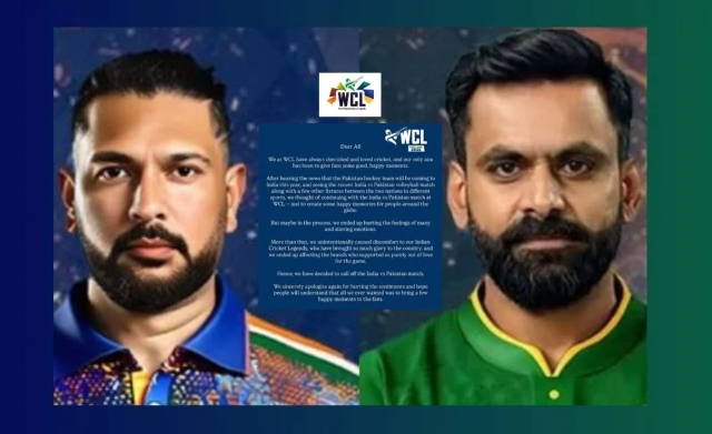Pakistan vs India Clash in World Championship of Legends 2025 Called Off