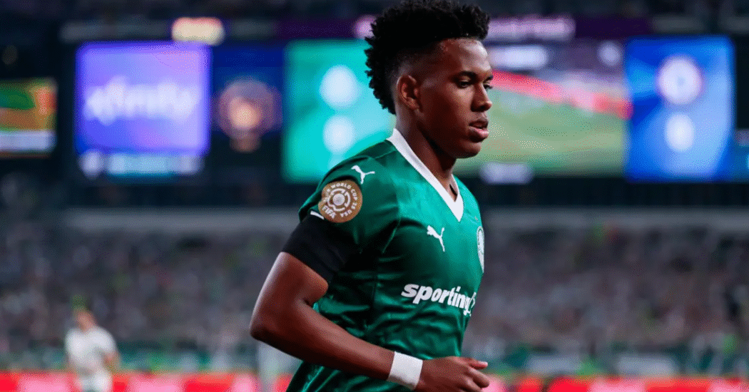 Estevao Willian ‘Ready’ for Premier League Challenge, Says Palmeiras Coach