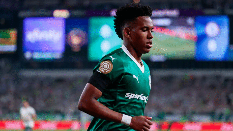 Estevao Willian ‘Ready’ for Premier League Challenge, Says Palmeiras Coach