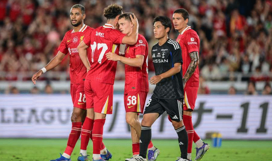Florian Wirtz Nets First Goal for Liverpool in Friendly Win Over Yokohama F. Marinos