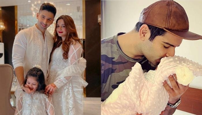 Aiman Khan and Muneeb Butt Welcome Baby Girl Naimal