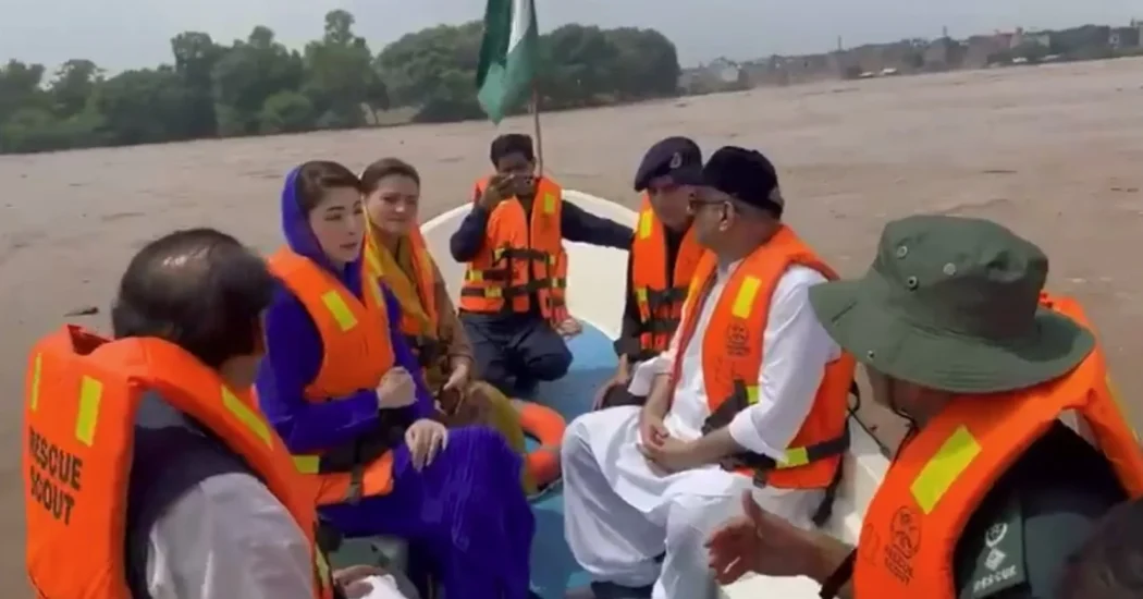 CM Maryam Nawaz Reviews Flood Damage in Shahdara