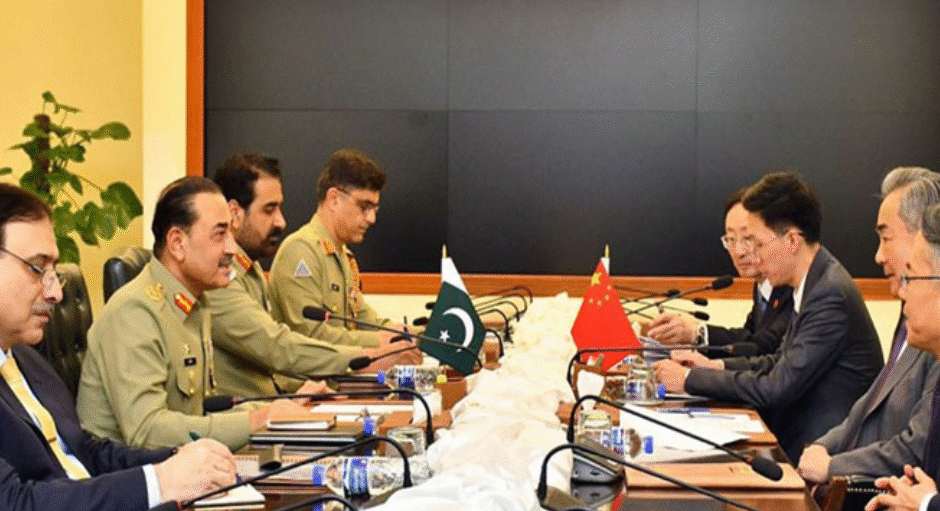 Pakistan China relations: Chinese Foreign Minister Wang Yi Meets Pakistan’s Military and Political Leadership