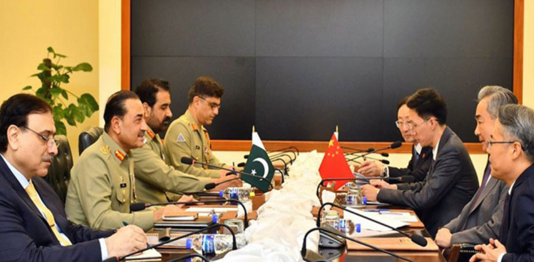 Pakistan China relations: Chinese Foreign Minister Wang Yi Meets Pakistan’s Military and Political Leadership