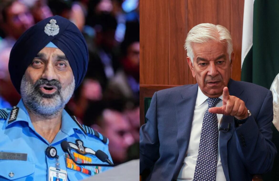IAF chief's claim of shooting down Pakistani jets