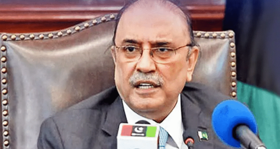 President Zardari Calls for United Public Response to Climate Change through Green Pakistan Programme