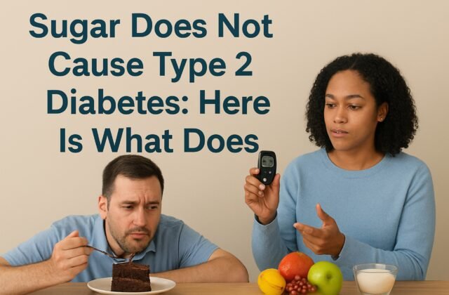 Sugar Does Not Cause Type 2 Diabetes: Here Is What Does