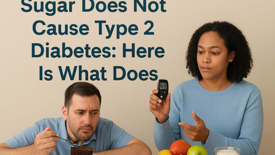 Sugar Does Not Cause Type 2 Diabetes: Here Is What Does