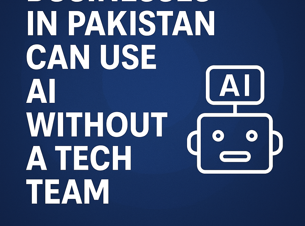AI for SMBs Pakistan