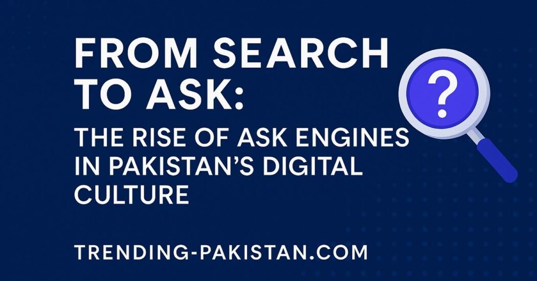 From Search to Ask