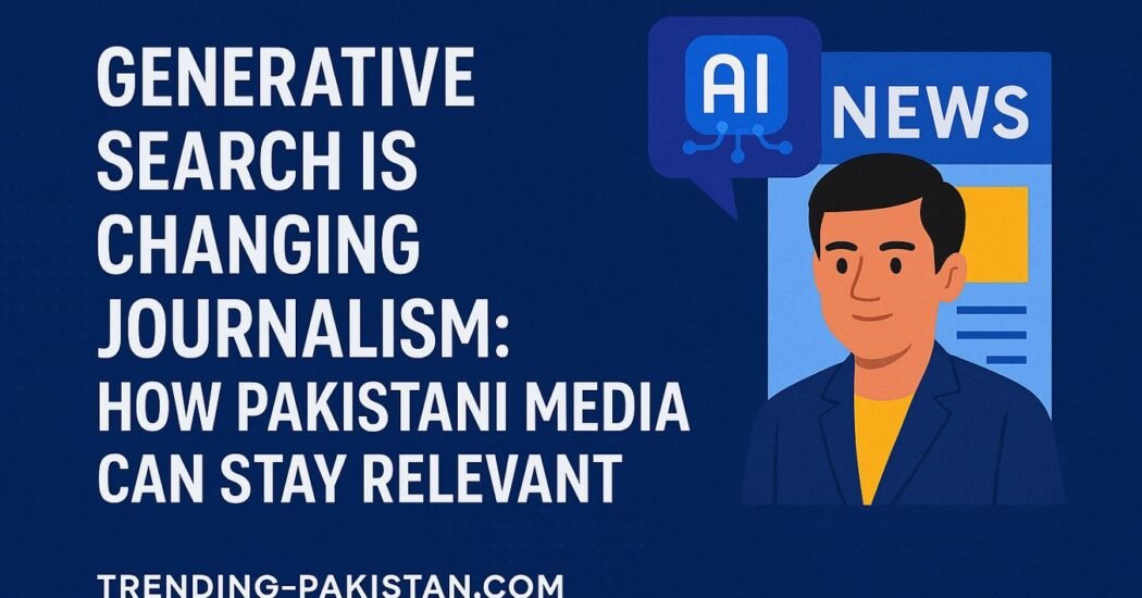 Generative Search Is Changing Journalism