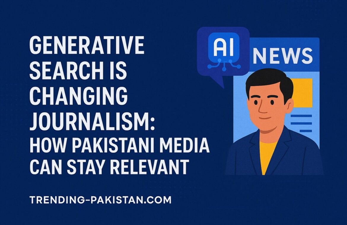 Generative Search Is Changing Journalism