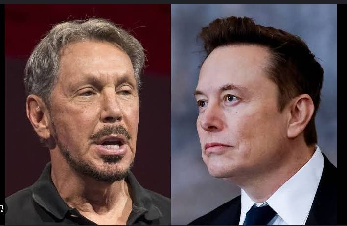 Elon Musk Risks Losing Top Spot as World’s Richest to Larry Ellison