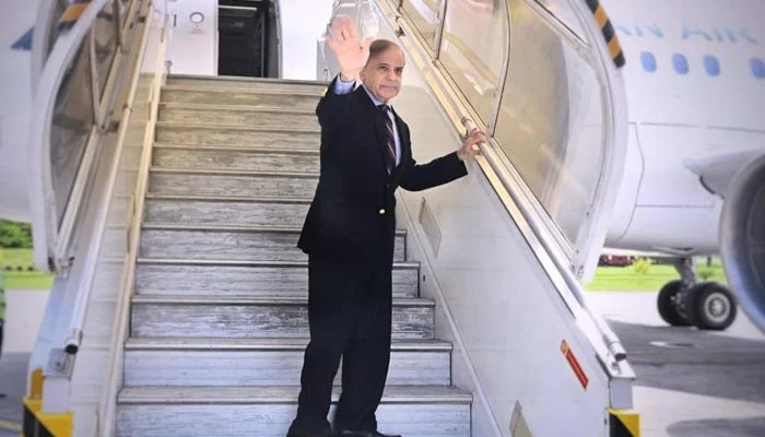 Prime Minister Shehbaz Sharif Departs for Emergency Arab Islamic Summit in Doha