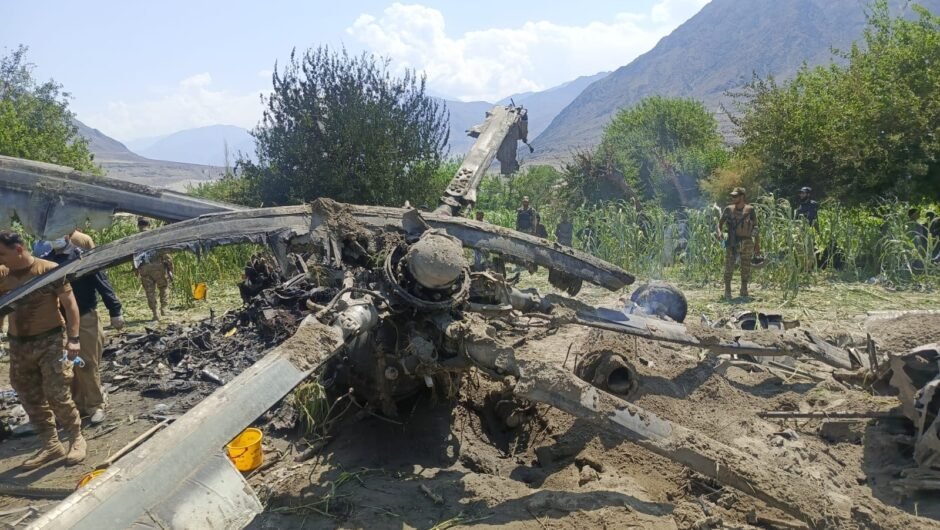 Pakistan Army helicopter crash: Pakistan Army MI-17 Helicopter Crashes in Gilgit-Baltistan