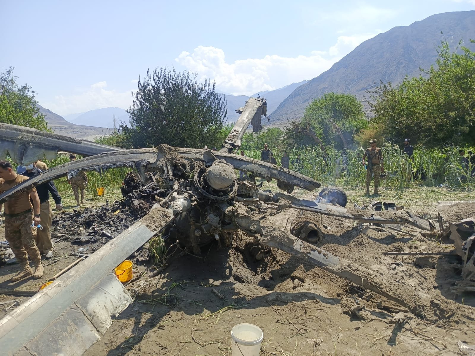 Pakistan Army helicopter crash: Pakistan Army MI-17 Helicopter Crashes in Gilgit-Baltistan
